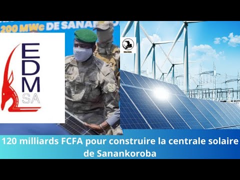 120 milliards FCFA pour construire la centrale solaire de Sanankoroba