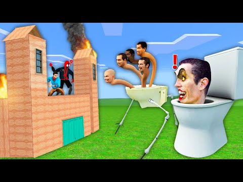 FERİTED VE TARIK'IN GÜVENLİ EVİNE SKIBIDI TOILETLER SALDIRDI - Garry's Mod