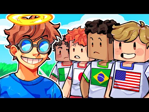 refiz as OLIMPIADAS dentro do MINECRAFT...