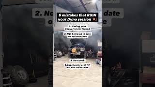 5 Mistakes that Kill a Dyno Sesh