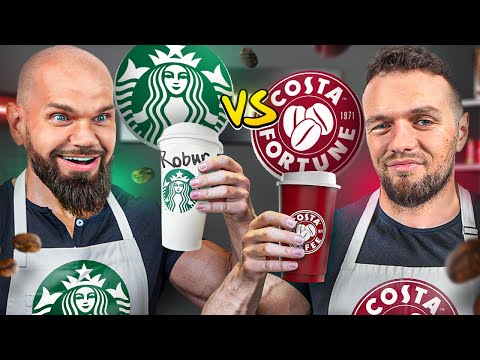 NAJLEPSZA KAWA JAKĄ PILIŚMY? *COSTA VS STARBUCKS*