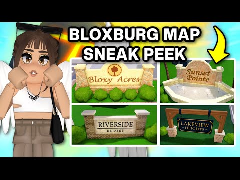 BLOXBURG MAP REVAMP LOCATIONS for your PLOTS!