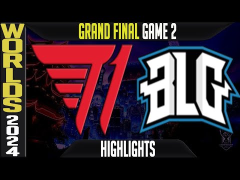 T1 vs BLG Highlights Game 2 | Worlds 2024 GRAND FINAL | T1 vs Bilibili Gaming G2