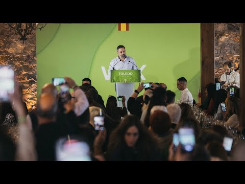 Santiago Abascal en Toledo: “Tenemos el mismo mensaje en TODA ESPAÑA” 🇪🇸