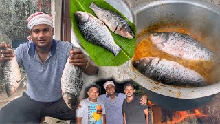 Whole Fish Dalma | ଗୋଟା କଞ୍ଚା ମାଛ କଷା ଡାଲମା | Village Style Cooking | School ଘରେ ଭୋଜି ହେଲା