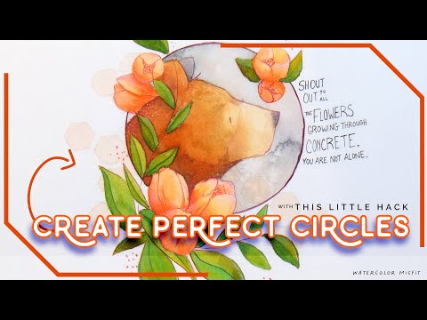 How to Create Perfect Circles and Curves in an Illustration