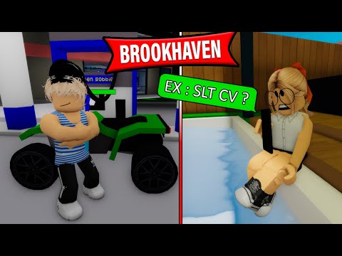 L'EX DE MA BFF M'ENVOIE DES MESSAGES 😲 sur BROOKHAVEN RP ! ROBLOX FR