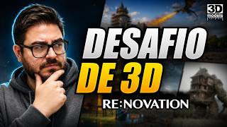 Desafio Internacional de 3D: Veja Como Foi | Re:Novation