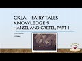 Hansel and Gretel: Key Concepts