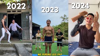 The FUNNIEST video collection from DUNG MOT TAY in 3 years 2022-2023-2024 Try not to laugh challenge