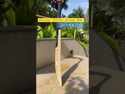 Elevar Gully Scoop Cricket Bat Unboxing ?Rs.1,850/- (For Soft Tennis Ball ) Nitesh Gawade