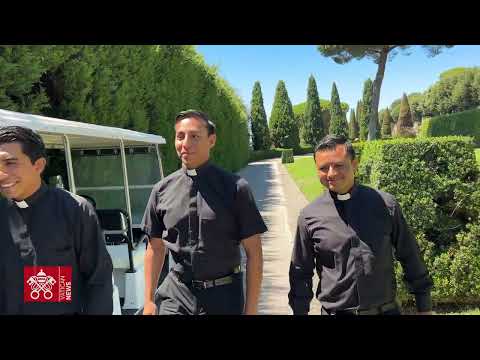 De México a Castel Gandolfo: tres seminaristas viven una experiencia inédita por la creación