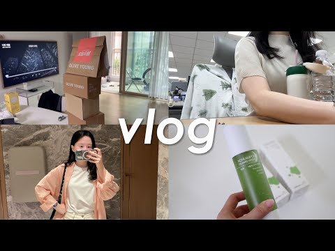 (eng) 직장인의 6월 올영세일 소비목록 💸 | 노니앰플 구독자이벤트 | 엄마랑 호텔 조식  🍳