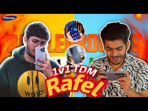 Can i Beat @FearlessRafel in TDM🤯? 120 FPS Gameplay on Samsung Galaxy S25 Ultra🔥