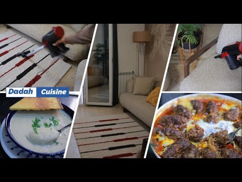 روتين النشاط و الحيوية💪وصفة طاجين صيفي ساهل و البنة مضمونة 😋حساء خفيف و بنتو الله الله على طريقتي👌