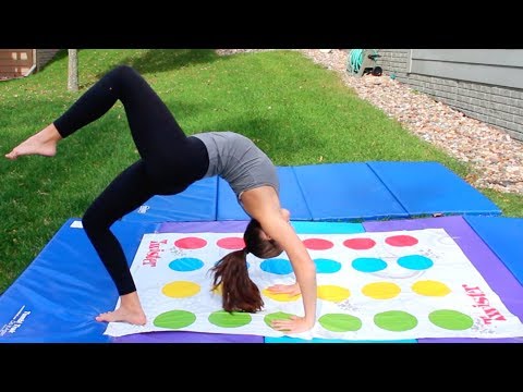 TWISTER GYMNASTICS CHALLENGE!