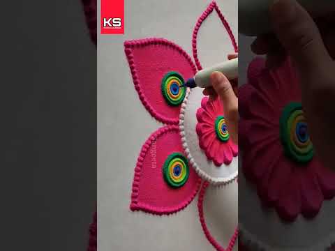 Best Rangoli Tricks by Sangeeta| Deepavali, Sankranti, Dhanteras and Diwali Simple Rangoli
