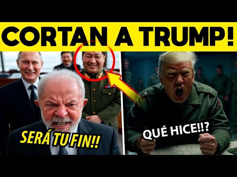 CORTAN A TRUMP! BRICS SE PLANTA A GUERRA ARANCELARIA. EU QUEDÓ EN SHOCK