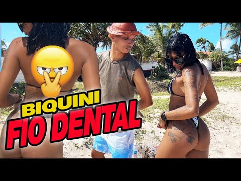 SEVERINO FICA COM CIUMES DA NAMORADA  COM BIQUINE FIO