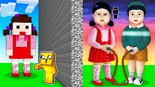 MŮJ SOUPEŘ PODVÁDÍ ve SQUID GAME Stavěcí Soutěži v Minecraftu...