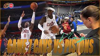 GAME 7 WIN!! - CAVS VS PISTONS - NBA PLAYOFFS 2026 VLOG
