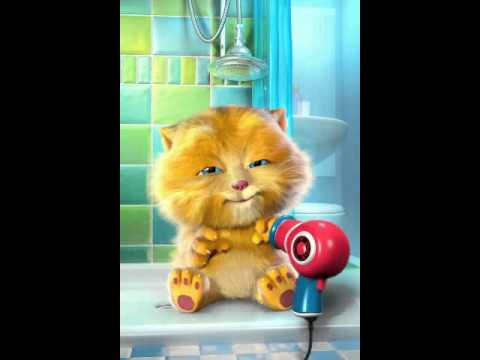 lets see how Talking Ginger use his toothbrush.