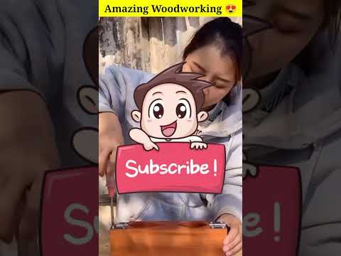 जादुई कचौड़ी मशीन/wood working art/mini wood toy/home made skills art #shorts #youtubeshorts