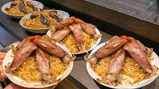 Sells 300 Orders a Day! Squid Fried Rice, Eel Fried Rice & Eel Noodles (每日賣出300份！火爆小卷炒飯, 鱔魚炒飯, 鱔魚意麵)