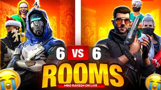 🔴[Live] 6 vs 6 Custom Rooms in Free Fire - Free Fire Telugu Live - #freefirelivetelugu