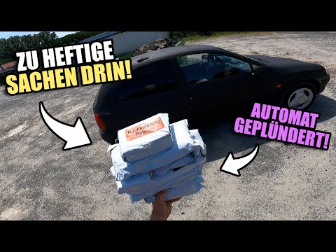 ICH PLÜNDERE einen TANKSTELLEN-MYSTERYBOX Automaten!