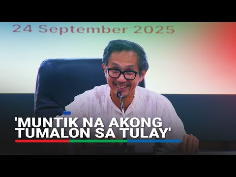 ICYMI: Vince Dizon aminadong pagod na pagod mula maging DPWH chief | ABS-CBN News