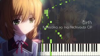 [FULL] Birth - Sunday Without God OP - Piano Arrangement [Synthesia]