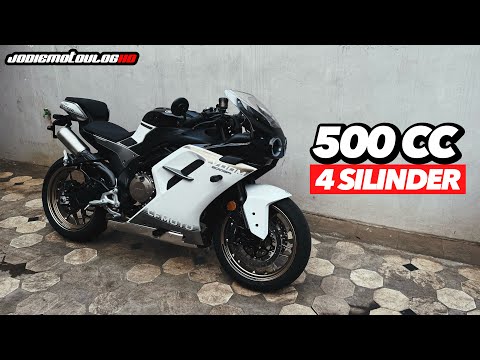 Motor 500cc 4 Silinder 🔥 Test Ride CFMoto Voom 500 SR !