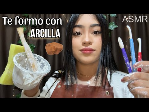 ASMR estudiante de arte te convierte en escultura 🧱🤩