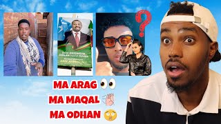 SOMALIDU IYAGA AYAA ISKU XOOG WAYN MEESHA MARKA UU QOFKALE SOO GALO LUUQA AYAY GALAAN BAL ILA DAAWO.