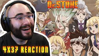 The End! Dr. Stone Season 4 Episode 37 Reaction
