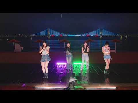 [장유 댄스학원] FIFTY FIFTY (피프티피프티) 'Midnight Special' COVERㅣ부산 광안리 버스킹