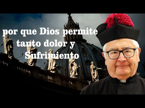 SI DIOS NOS AMA TANTO POR QUE PERMITE TANTO DOLOR Y SUFRIMIENTO ? MONSEÑOR LO EXPLICA