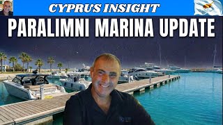 HOW MUCH PROGRESS IS THERE AT PARALIMNI MARINA??