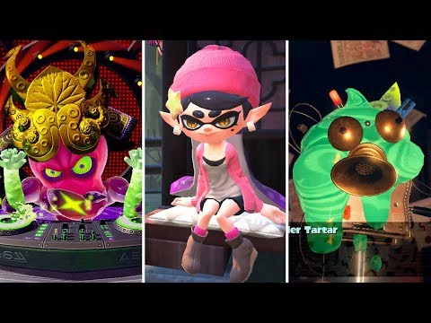 Evolution of Final Bosses & Endings in Splatoon (2015-2018)