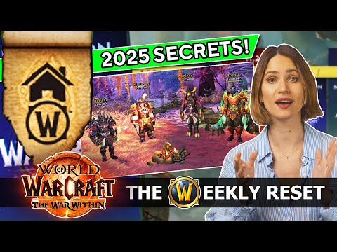 Housing Locations! New Warband Screens! Void Invasion!  The Secrets of WoW 2025 Uncovered!