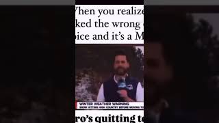 Weatherman CRASHES Out on Live TV 😳