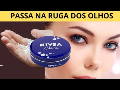 ELA TEM 60 E PARECE 30, MISTURA O CREME NIVEA NISTO E ESFREGA NA OLHEIRA ENVELHECIDA.