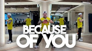 BECAUSE OF YOU (Mi Universo Eres Tu) by DJ Tronky, Felix | Zumba | Bachata | Kramer Pastrana