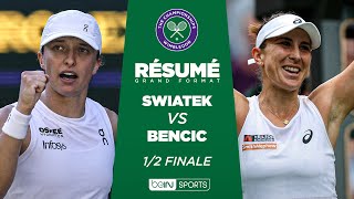 WIMBLEDON : Iga SWIATEK vs Belinda BENCIC | 1/2 finale