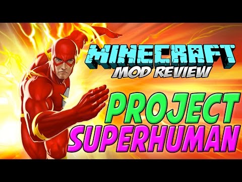 PROJECT SUPERHUMAN MOD MINECRAFT 1.7.10 | El mejor mod de Superheroes | REVIEW ESPAÑOL