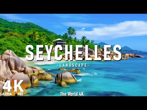 Seychelles 4K - Beautiful Nature Scenic Videos With Relaxing Music - Video 4K HD