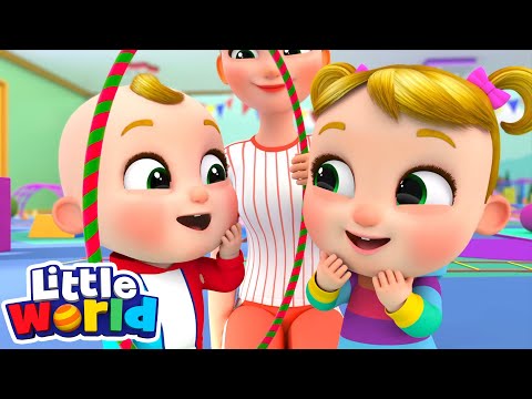 Hula Hoop Fun | Kids Songs & Nursery Rhymes by Little World