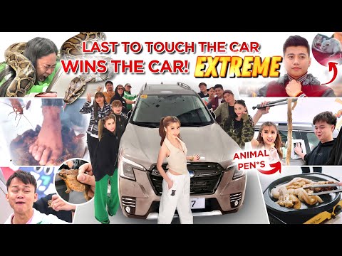 MOST EXTREME LAST TO TOUCH THE CAR WINS THE CAR!!!