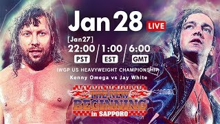 Vídeos NJPW The New Beginning in Sapporo 2018 (Día 2)